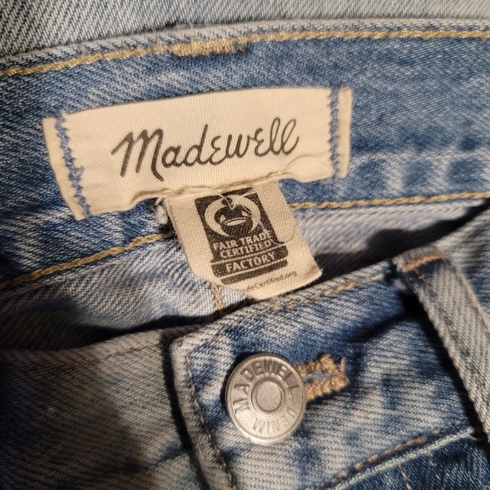 Madewell waist measures